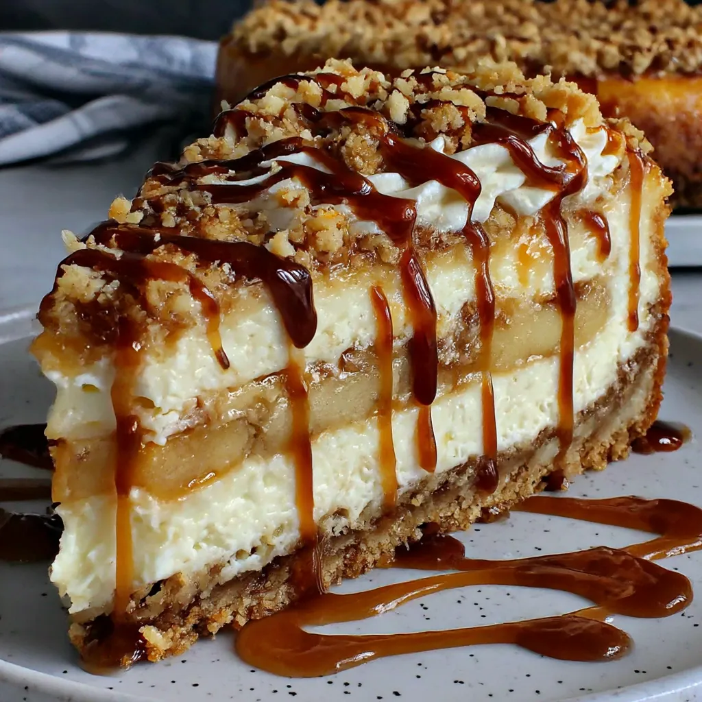 Apple Crisp Cheesecake: A Divine Comfort Food Classic