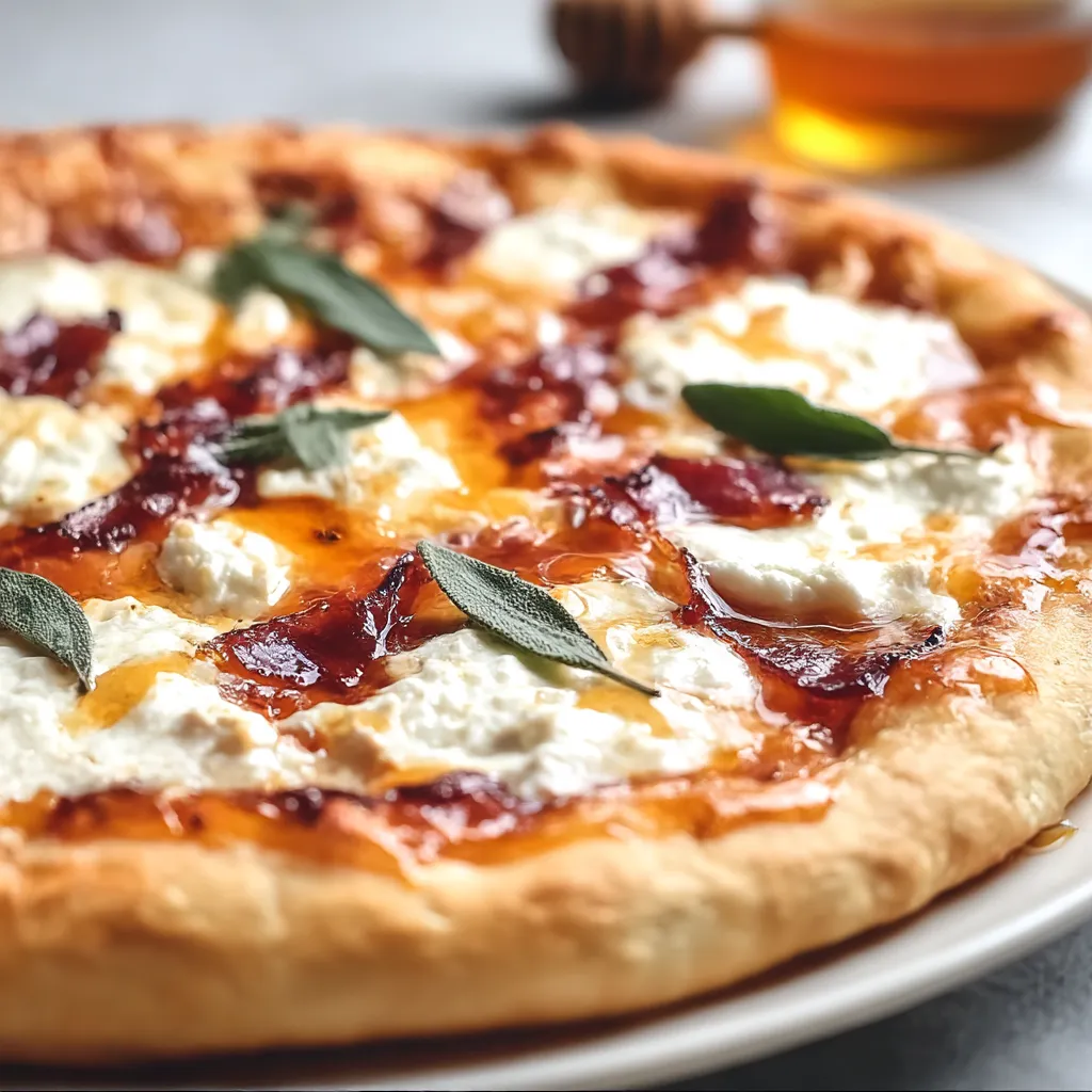 Irresistible Hot Honey Ricotta Pizza Delight