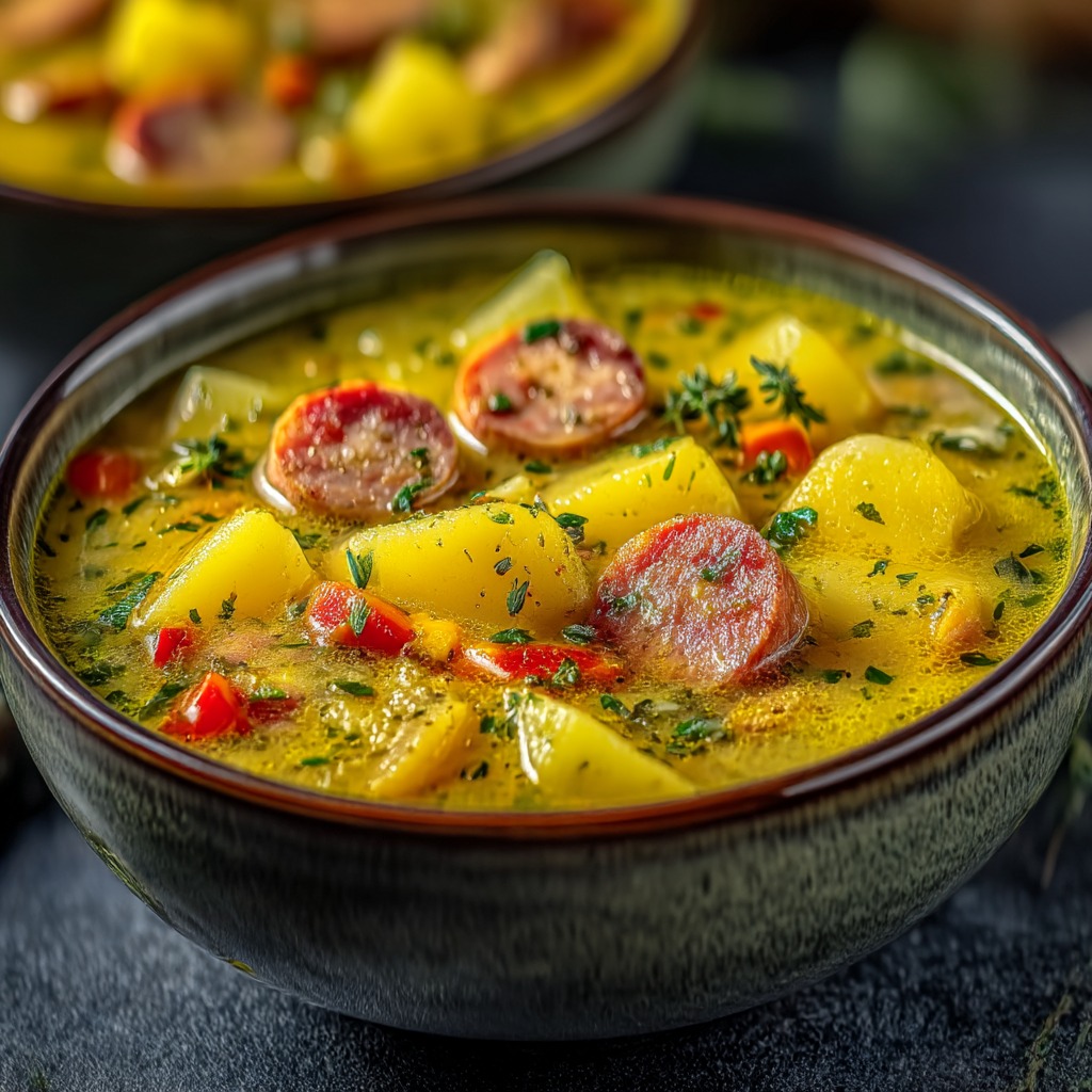 Kielbasa Potato Soup